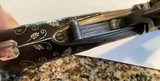 Pair of extra fine (circa 1810) English pocket pistols by Smith. w/silver wire inlay - Image 10 of 10