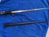 1880 French bayonet - 1 of 3