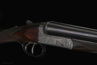 Alex Martin 12-Bore Boxlock Ejector - Scottish Scroll-back Action - Nicely Figured Stock