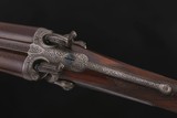 Henry W. Egg 12 Bore “Two Inch” Hammergun | Rare J. Thomas Patent Snap-Action Underlever | Engraved Skeletal Buttplate - 2 of 15