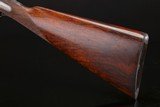 Henry W. Egg 12 Bore “Two Inch” Hammergun | Rare J. Thomas Patent Snap-Action Underlever | Engraved Skeletal Buttplate - 7 of 15
