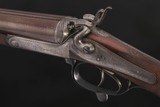 Henry W. Egg 12 Bore “Two Inch” Hammergun | Rare J. Thomas Patent Snap-Action Underlever | Engraved Skeletal Buttplate - 3 of 15