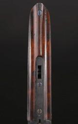 Henry W. Egg 12 Bore “Two Inch” Hammergun | Rare J. Thomas Patent Snap-Action Underlever | Engraved Skeletal Buttplate - 14 of 15