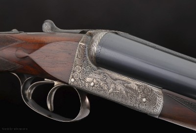 B. Halliday & Co 12 Bore Boxlock Ejector
Game Scene Engraved
30" Sleeved Barrels