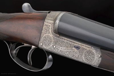 E.J. Churchill XXV
Regal
12 Bore Boxlock Ejector
Edwin Smith Easy Opening Patent
25" Barrels
Churchill Rib