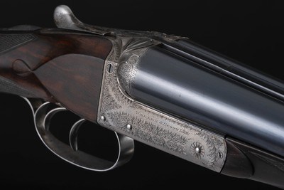 Webley & Scott 12-Bore Boxlock Ejector | Carved Fences | Intercepting Sears | 30" Nitro Barrels - Image 1 of 14