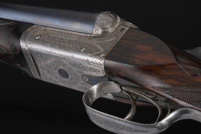 Webley & Scott 12-Bore Boxlock Ejector | Carved Fences | Intercepting Sears | 30" Nitro Barrels - Image 3 of 14