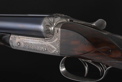 Webley & Scott 12-Bore Boxlock Ejector | Carved Fences | Intercepting Sears | 30" Nitro Barrels - Image 2 of 14