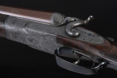Joseph Harkom & Son 12-Bore Hammergun | 850 Bar Nitro | 29" Damascus Barrels | Direct Ship - Image 3 of 15