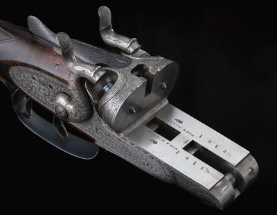 Joseph Harkom & Son 12-Bore Hammergun | 850 Bar Nitro | 29" Damascus Barrels | Direct Ship - Image 13 of 15