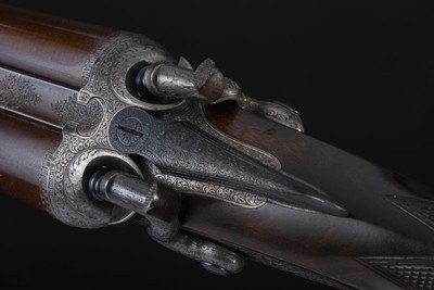 Joseph Harkom & Son 12-Bore Hammergun | 850 Bar Nitro | 29" Damascus Barrels | Direct Ship - Image 5 of 15