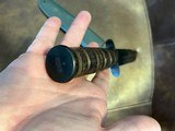 WW2 Camillus U.S.N MK2 Knife Named Seabee - 4 of 6