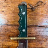 Randall Made Knife with Green Tenite Handle - 6 of 14