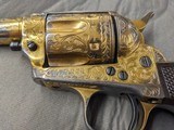 COLT SAA GEN 1 MANUFACTURED 1904 CUSTOM STORE KEEPER 45COLT ENGRAVED BY CHARLIE BAKER - 3 of 15