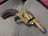 COLT SAA GEN 1 MANUFACTURED 1904 CUSTOM STORE KEEPER 45COLT ENGRAVED BY CHARLIE BAKER - 1 of 15