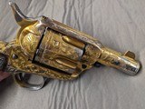 COLT SAA GEN 1 MANUFACTURED 1904 CUSTOM STORE KEEPER 45COLT ENGRAVED BY CHARLIE BAKER - 9 of 15