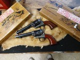 Pair of Cimarron 1873 Cattleman Revolvers in 32WCF - 7 of 8