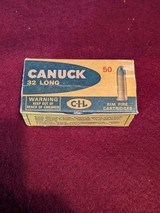 CANUCK 32 LONG RIMFIRE FULL 50 ROUND BOX - 1 of 2