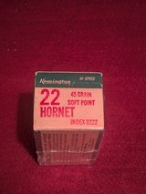 REMINGTON HI-SPEED 22 HORNET - 1 of 3