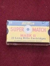 WESTERN SUPER MATCH BULLSEYE MARK 2 - 1 of 3