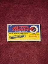 WESTERN 38-55 LUBALOY FULL NICE BOX - 1 of 4