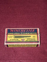 WINCHESTER SUPER SPEED 25-35 - 3 of 4