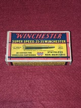 WINCHESTER SUPER SPEED 25-35 - 1 of 4