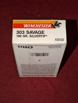 WINCHESTER SUPER X 303 SAVAGE AMMO - 1 of 3