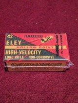 ELEY HOLLOW POINT 22LR RABBIT BOX - 1 of 3