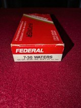 FEDERAL HI-POWER 7-30 WATERS FULL BOX - 1 of 3