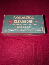 REMINGTON KLEANBORE EXPRESS 32 WIN SPECIAL - 1 of 3