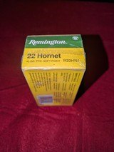 REMINGTON 22 HORNET FULL BOX - 1 of 2