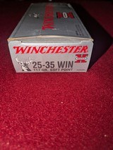 WINCHESTER SUPER X 25-35 FULL BOX - 1 of 2