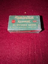 REMINGTON KLEANBORE 25 STEVENS SHORT - 1 of 3