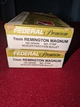 FEDERAL PREMIUM 7MM REMINGTON MAGNUM - 1 of 3