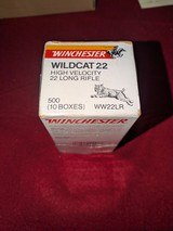 WINCHESTER WILDCAT 22LR 500 ROUND BRICK - 2 of 2