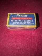 PETERS RUSTLESS 32-20 WINCHESTER - 1 of 5