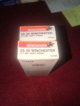 WINCHESTER 25-35 2 BOXES