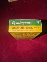 REMINGTON HIGH VELOCITY 350 REM MAG - 1 of 2