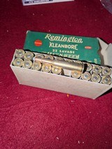 REMINGTON KLEANBORE HI-SPEED 22 SAVAGE - 3 of 3