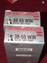 WINCHESTER 38-55 TWO BOXES - 1 of 2