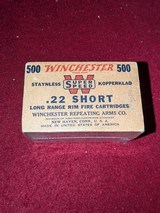 WINCHESTER SUPER SPEED STAYNLESS 22 SHORT BRICK - 1 of 4