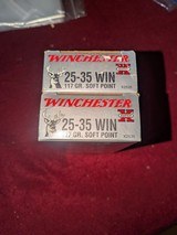 WINCHESTER 25-35 TWO FULL BOXES