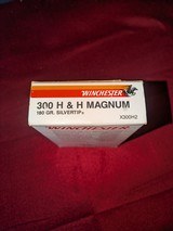 WINCHESTER 300 H&H MAGNUM SILVER TIP