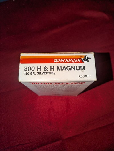 WINCHESTER 300 H&H MAGNUM SILVER TIP