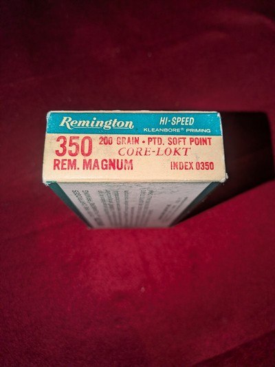 REMINGTON HI-SPEED 350 REM MAGNUM AMMO