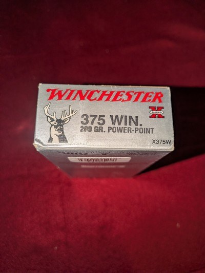 WINCHESTER SUPER-X 375 WIN. AMMO