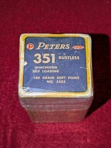 PETERS RUSTLESS 351 WINCHESTER SELF LOADING - 2 of 4