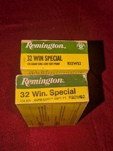 REMINGTON 32 WINCHESTER SPECIAL 2 BOXES