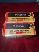 FEDERAL PREMIUM 300 WEATHERBY MAG